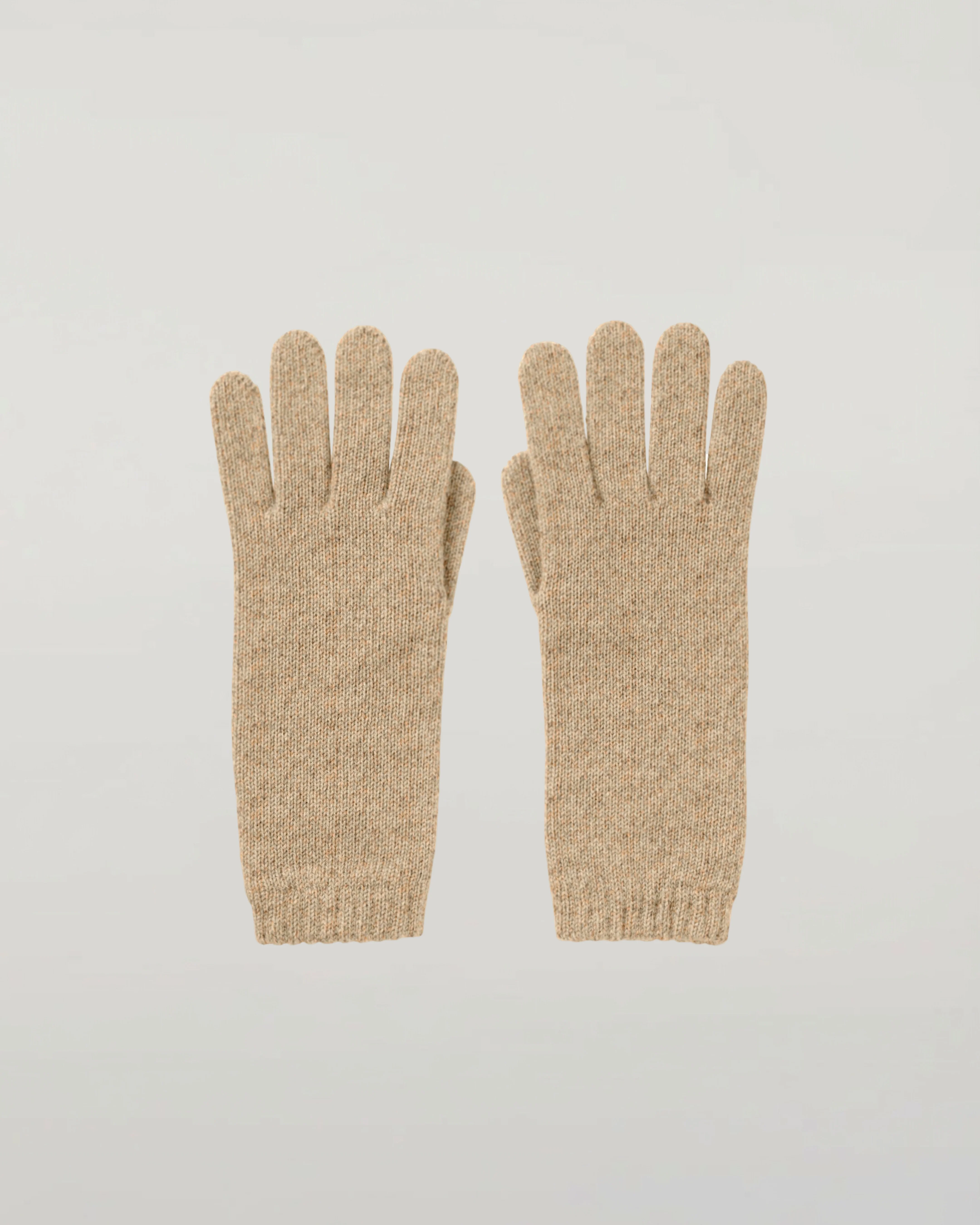 Women's Cashmere Natural Gloves