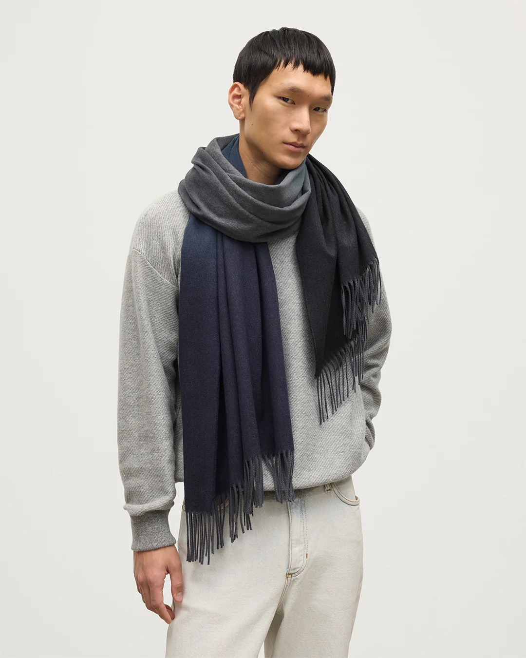 Umbra Ombré Cashmere Stole - Image 4