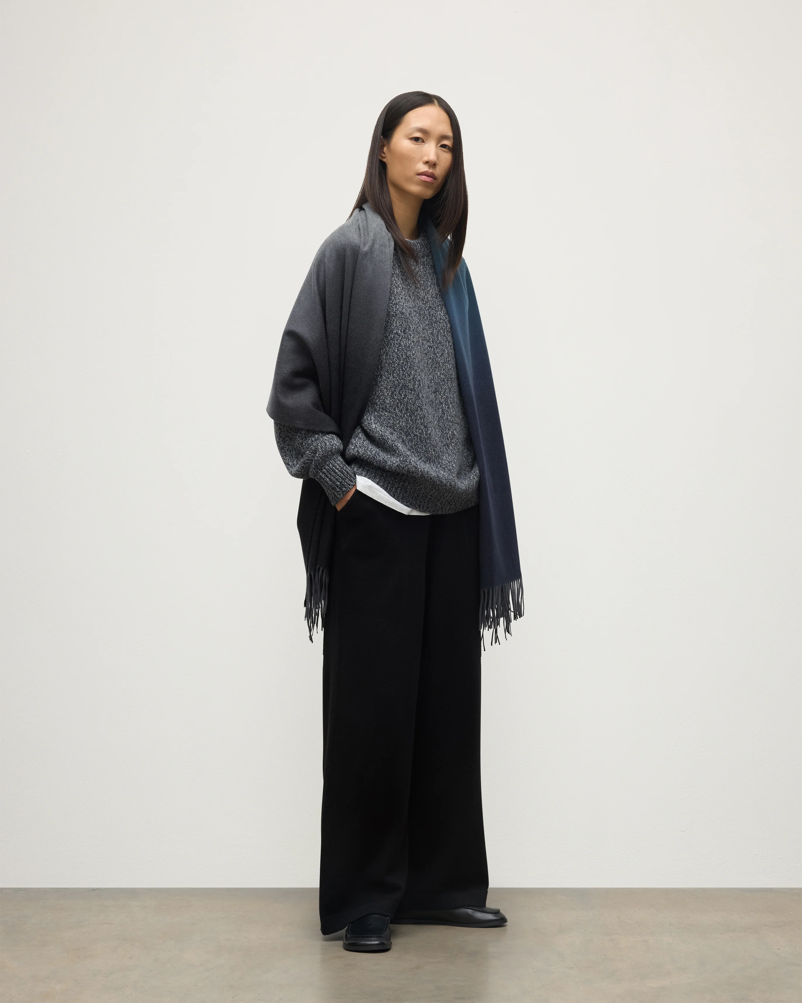 Umbra Ombré Cashmere Stole - Image 5