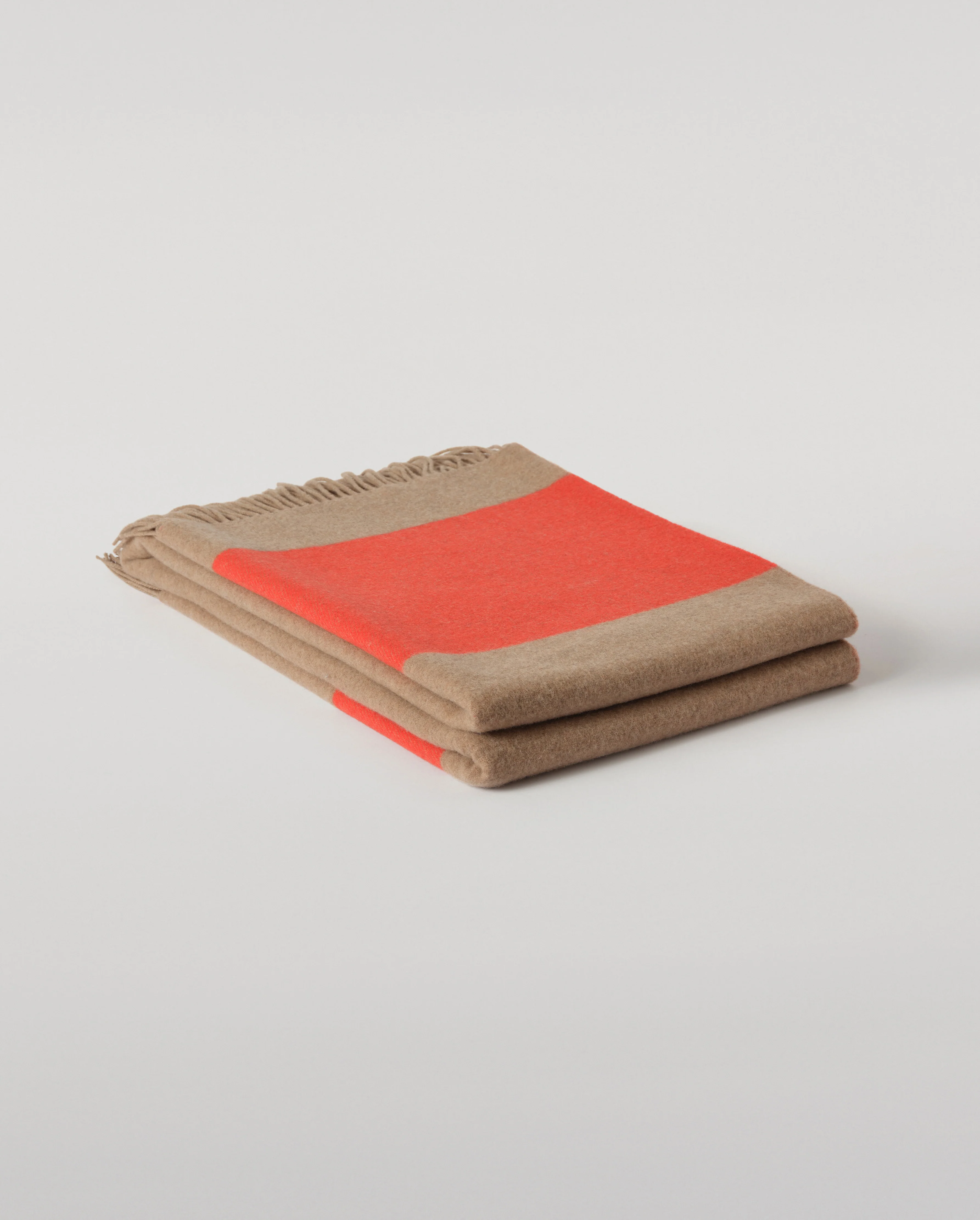 Brown & Red Stripe Throw - Image 4