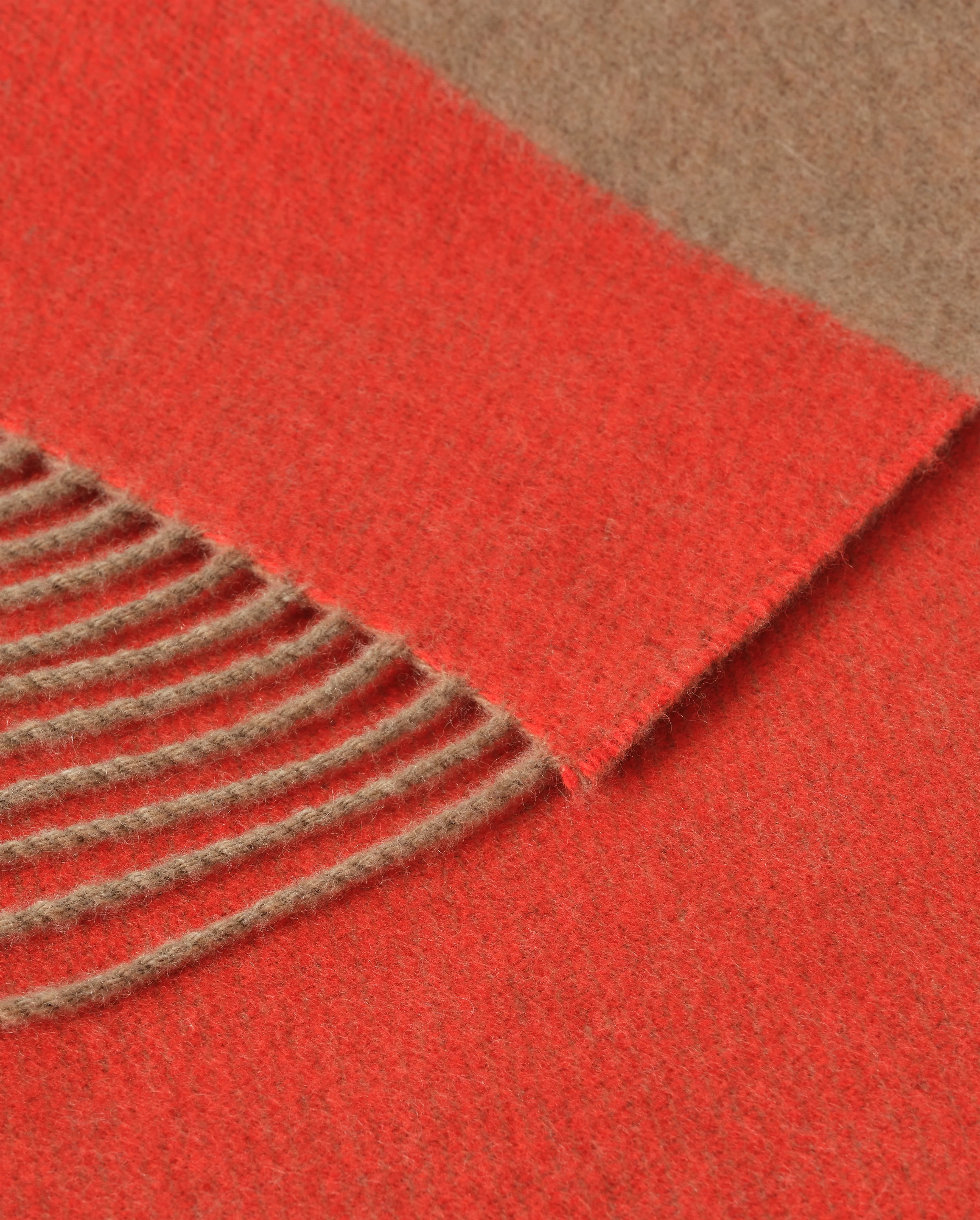 Brown & Red Stripe Throw - Image 5