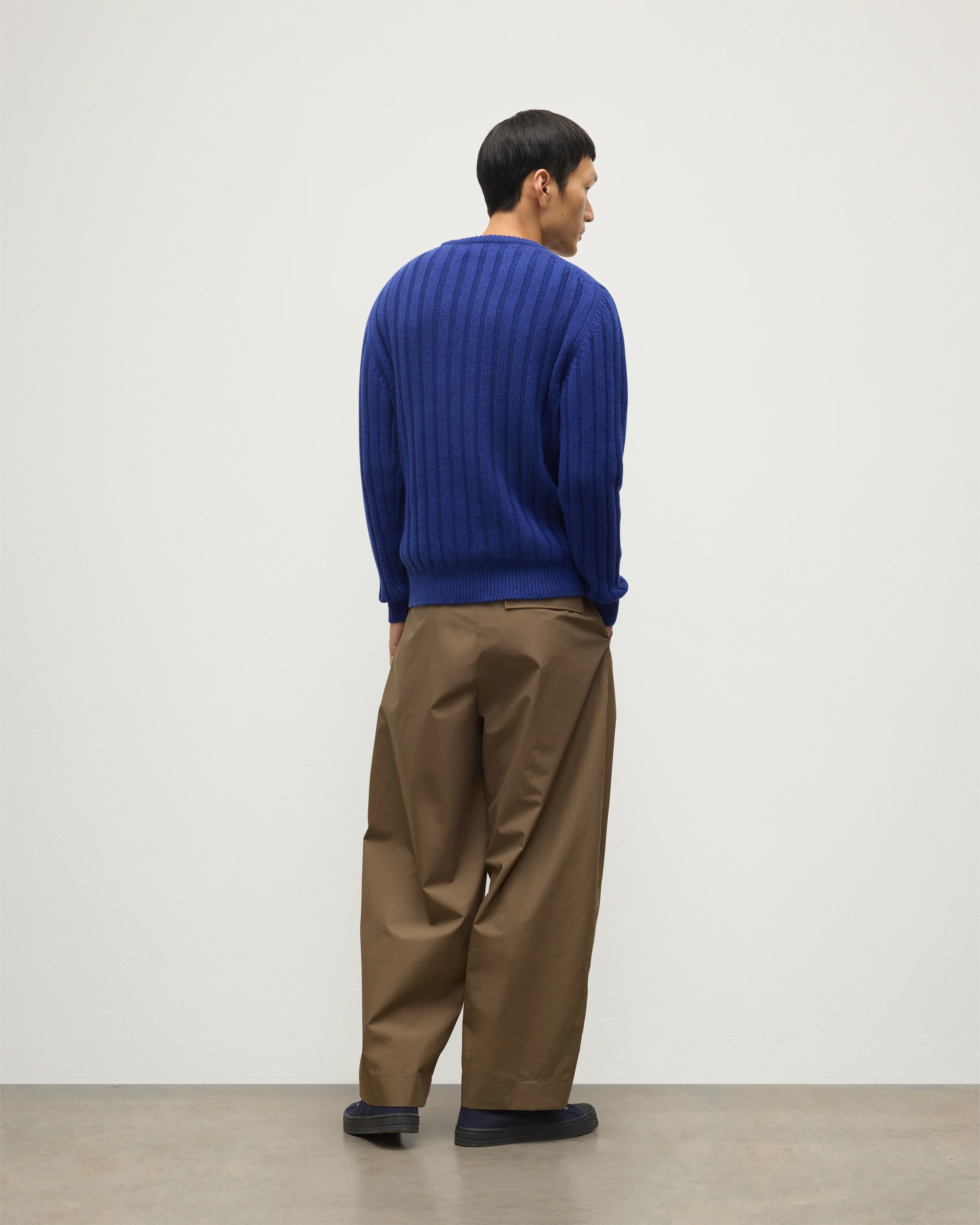 Peel Blue Cashmere Jumper - Image 4