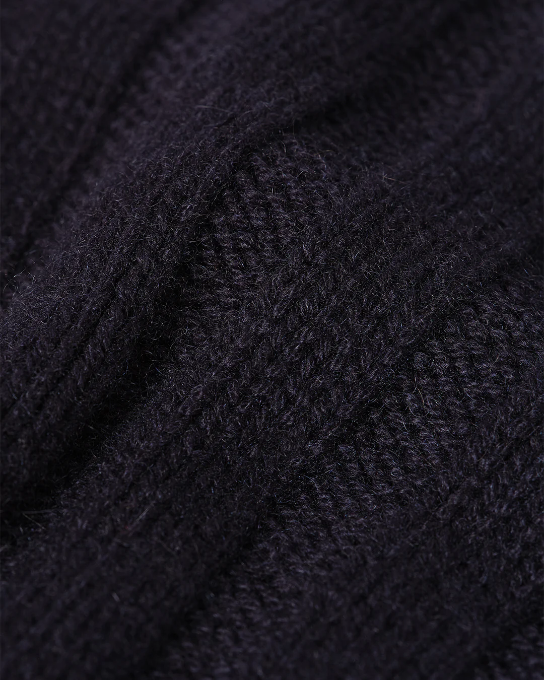 Peel Dark Navy Cashmere Jumper - Image 5