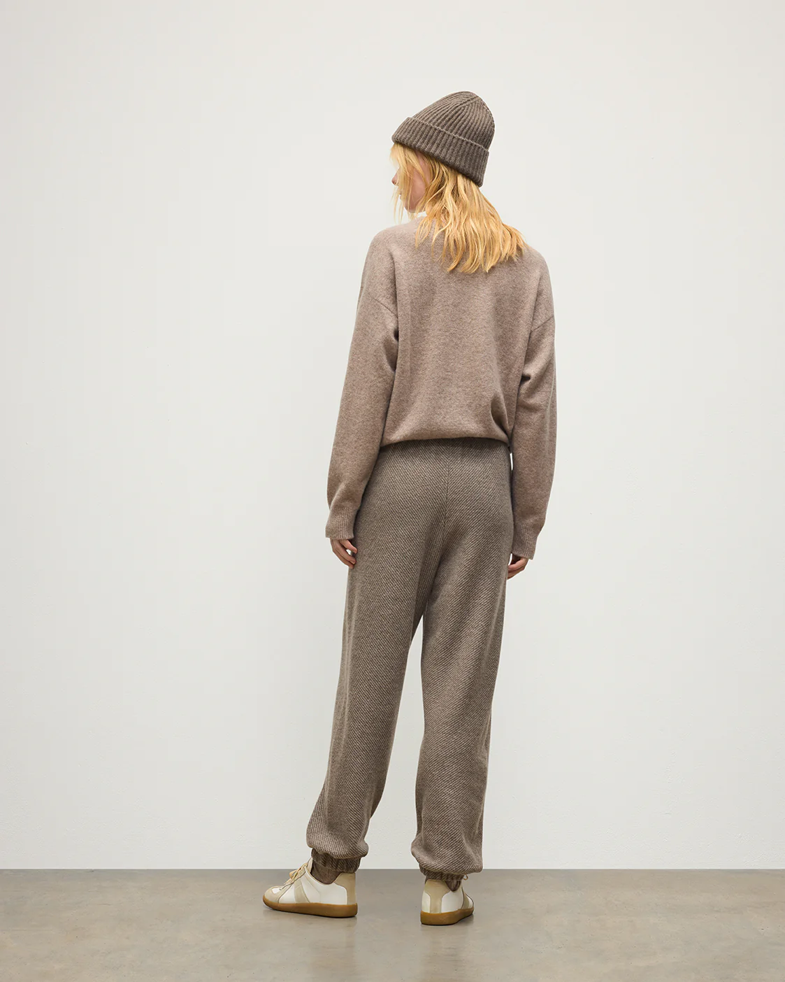 Reel Brown Cashmere Trousers - Image 4