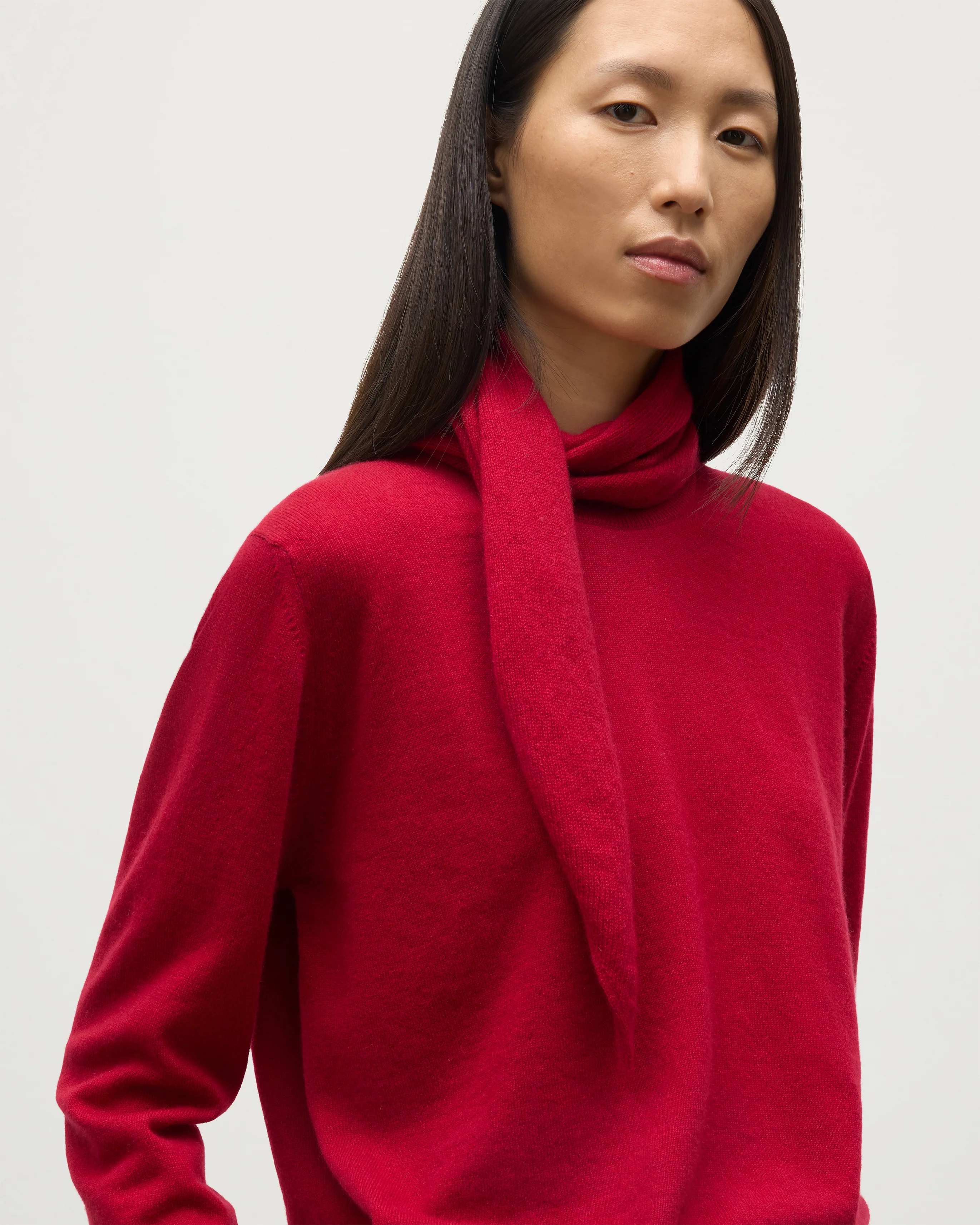 Reel Red Cashmere Bandana - Image 3