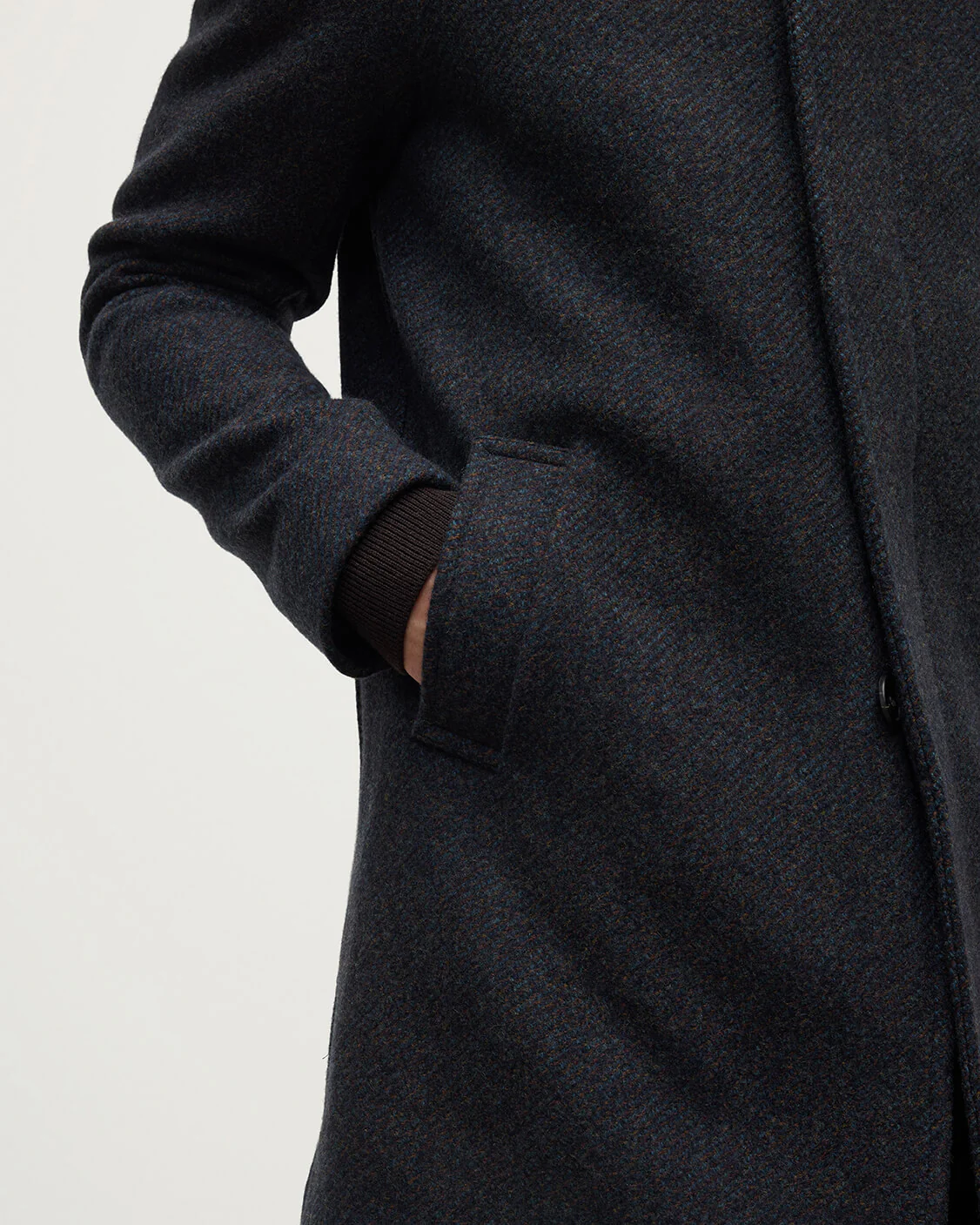 Wool Grey Car Coat - Image 5