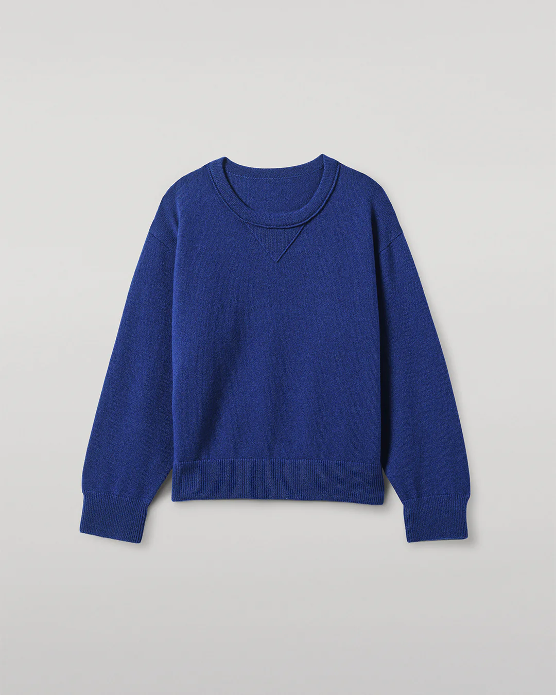 Stella Blue Cashmere Sweatshirt - Image 2