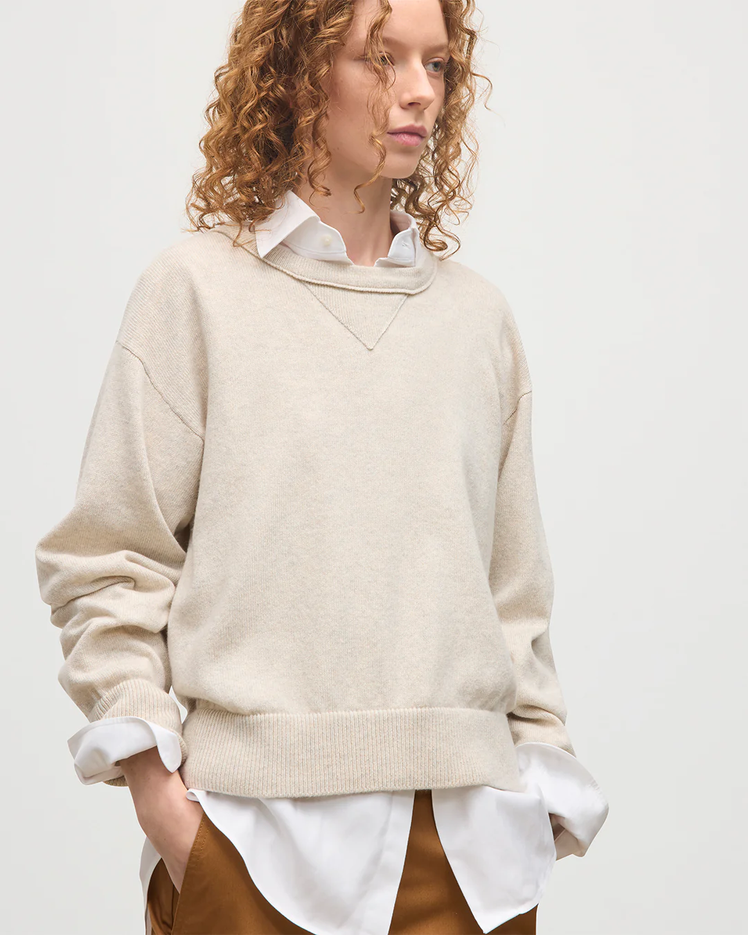 Stella Natural Cashmere Sweatshirt - Image 6