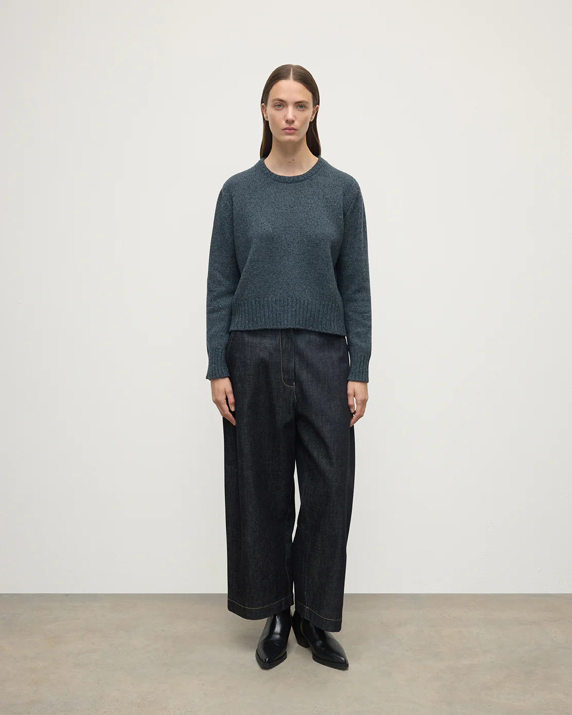 Donegal Cashmere Blue Jumper
