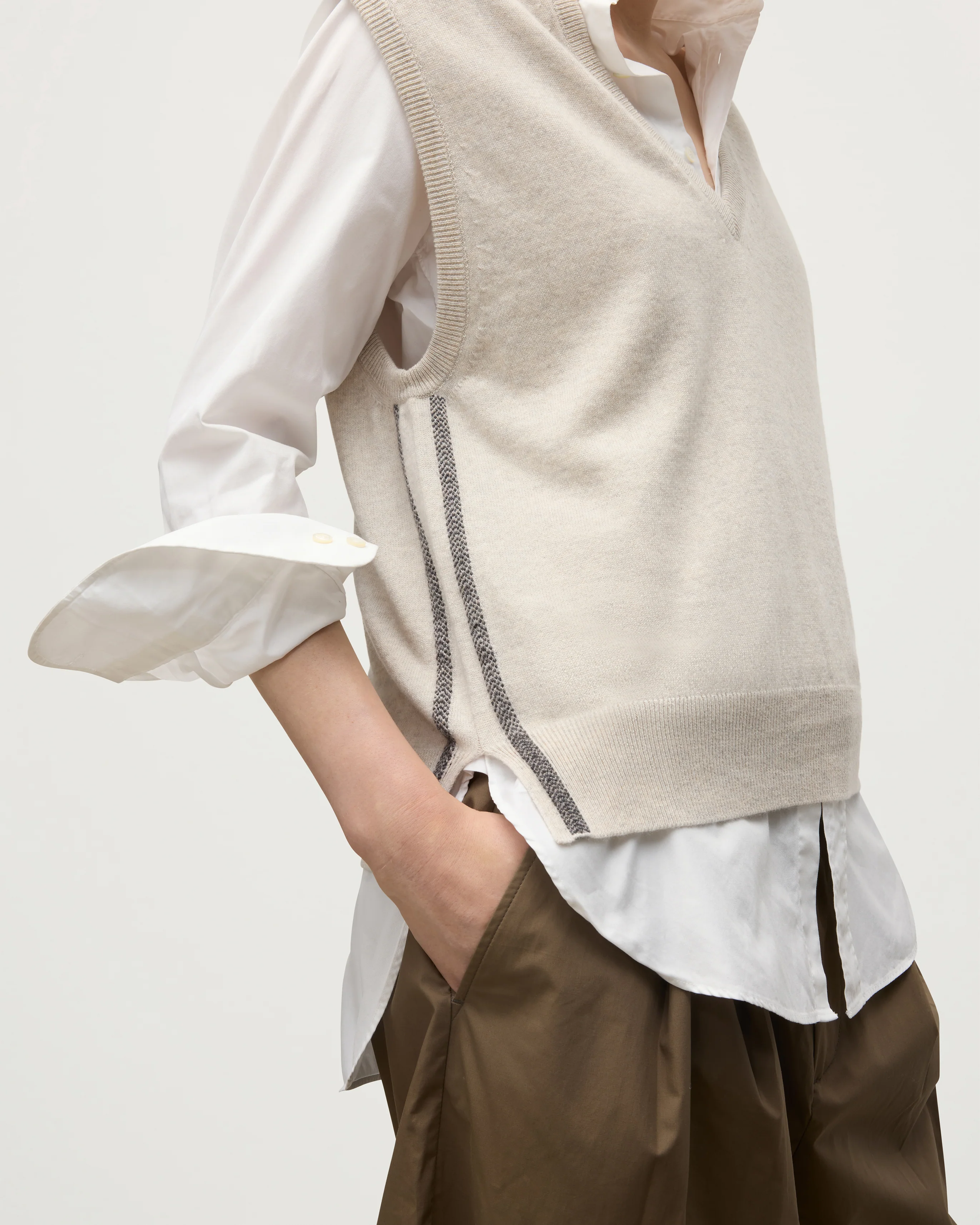 Tilda Natural Cashmere Tank - Image 6