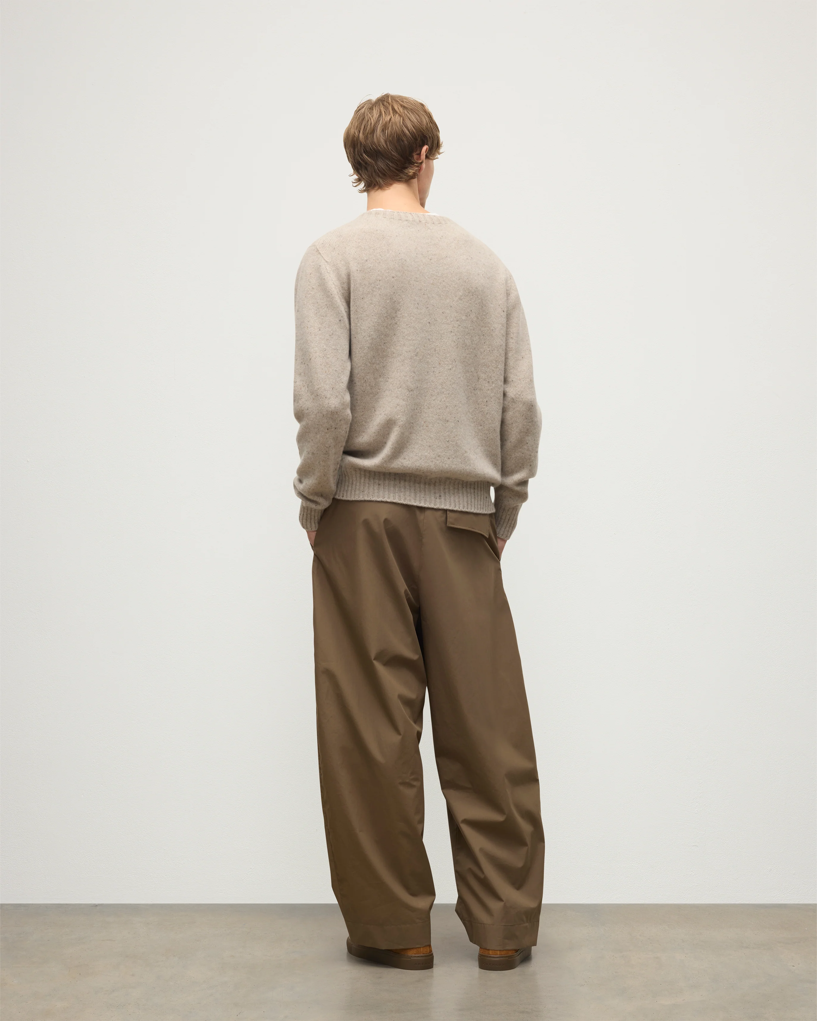 Tiree Natural Donegal Cashmere Jumper - Image 5