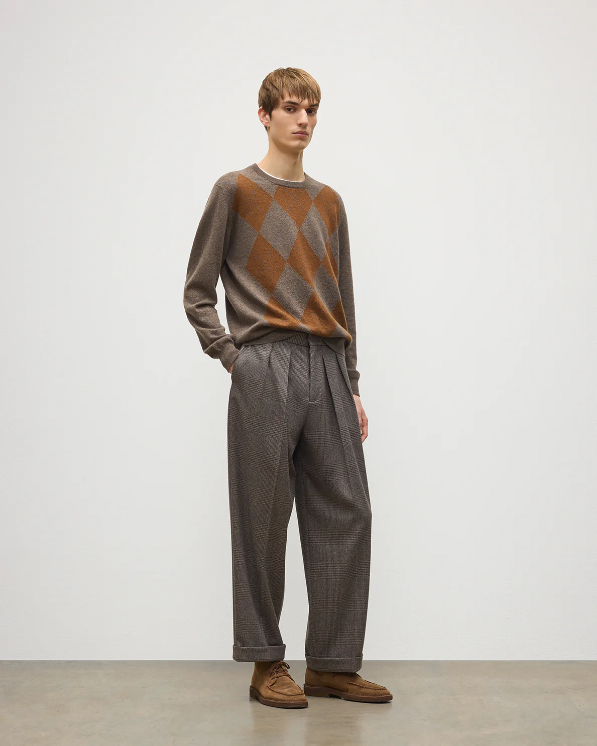Traquair Glen Urquhart Check Trousers - Image 3