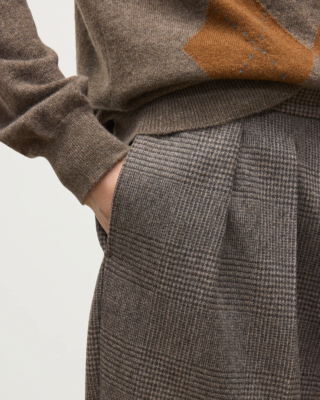 Traquair Glen Urquhart Check Trousers - Image 5