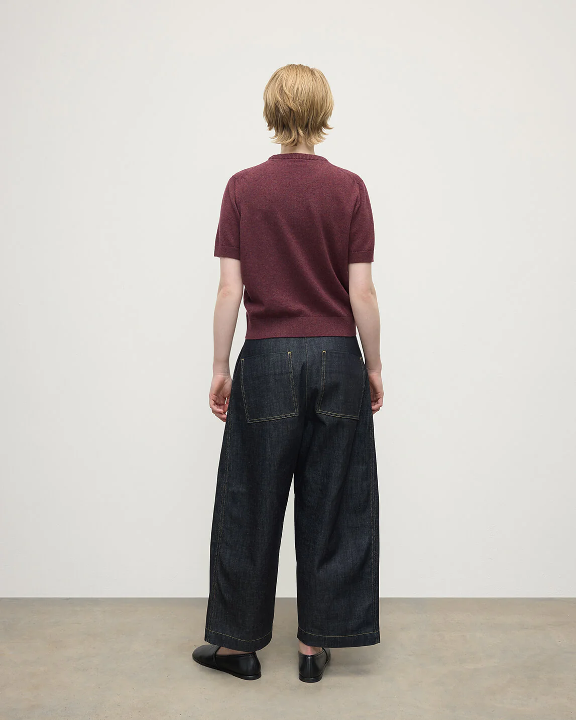 Classic Cashmere Purple T-shirt - Image 4