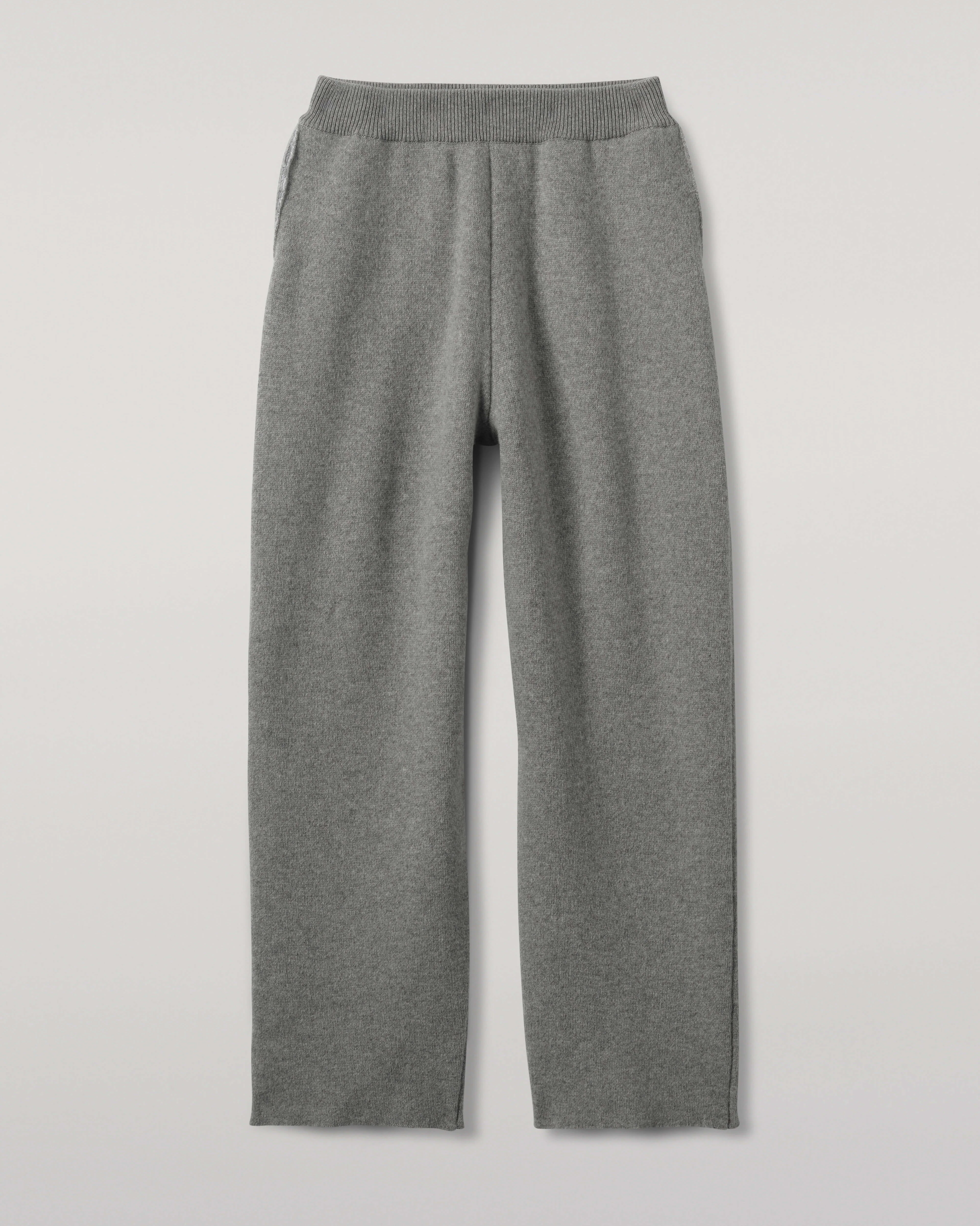 Double-Face Light Grey Joggers - Image 2