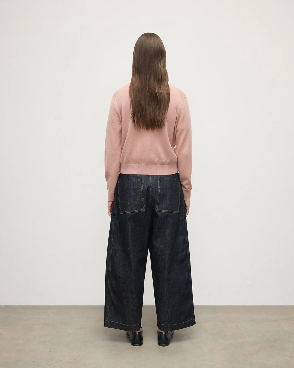 Classic Cashmere Pink Cardigan - Image 4