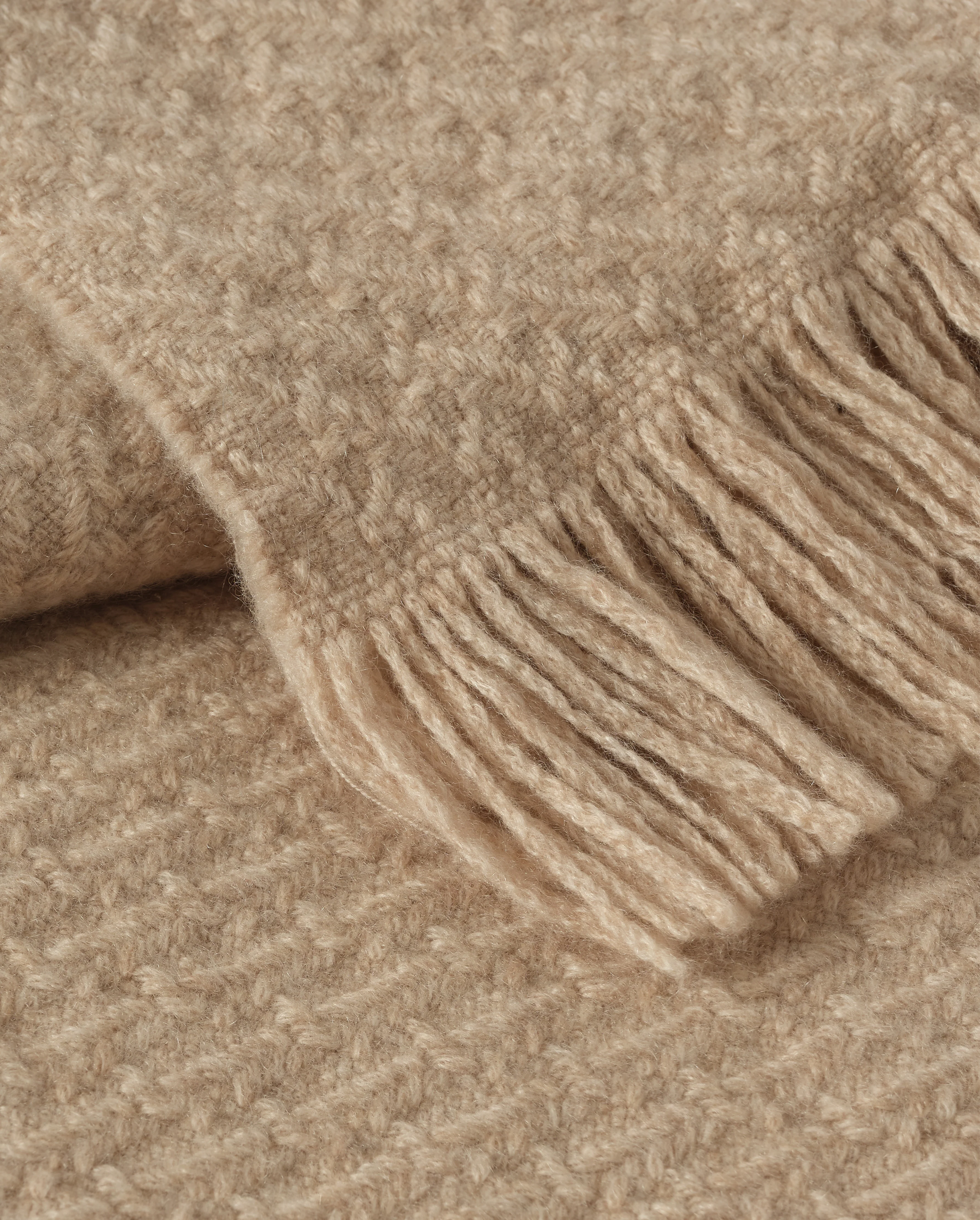 Yarrow Natural Cashmere Throw - Image 3