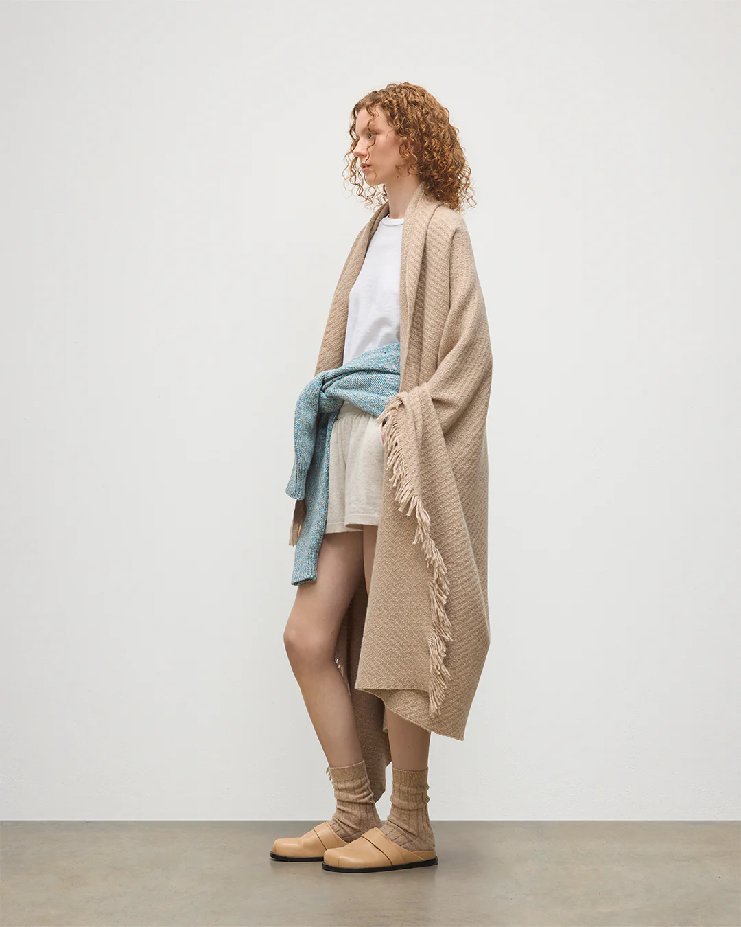 Yarrow Natural Cashmere Throw - Image 5